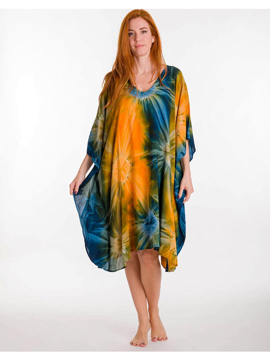 Rima Beachwear 611 Women's Blue Beach Caftan