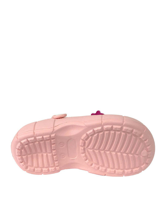 Kids Beach Clogs Pink