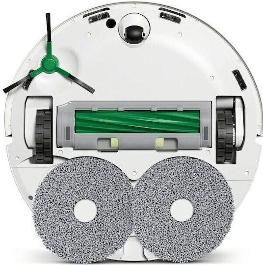 iRobot Roomba Plus 505 Комбо Прахосмукачка Робот със Скенер Лазерна Картографиране Бяла