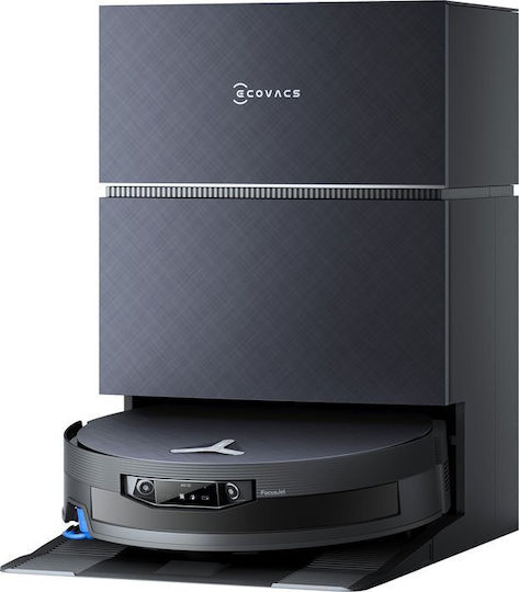 Ecovacs Deebot X12 Pro Omni Robot Vacuum Cleaner with Laser Mapping and 22000Pa Suction Power Black