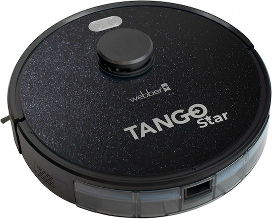 Webber TanGo Star Σκούπα Ρομπότ με Χαρτογράφηση Laser & Απορρόφηση 2700Pa Μαύρη