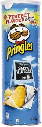 Pringles Chips with Vinegar & Salt Flavor 165gr