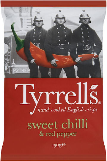 Tyrrells Chips With Sweet Chilli Flavor 150gr