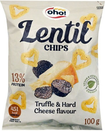 Oho Kartoffelchips 100gr Trüffel & Hartkäse