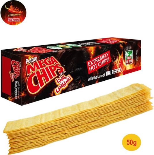Mega Potato Chips Taste Kebab 50gr