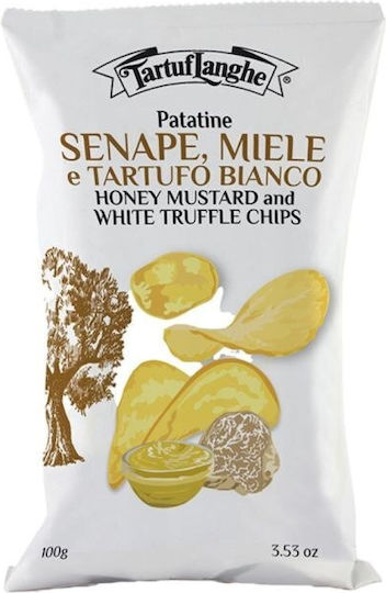 TartufLanghe Chips Must Mit Geschmack Honig-Senf & Weißer Trüffel 100gr