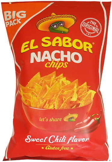 El Sabor Nachos με Γεύση Γλυκό Τσίλι 180gr