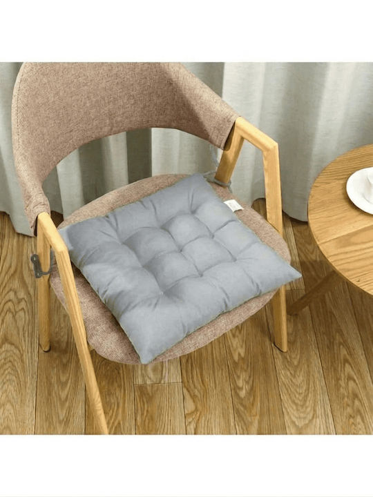 Dream House Μαξιλάρι Καρέκλας Κήπου Grey 40x40εκ.