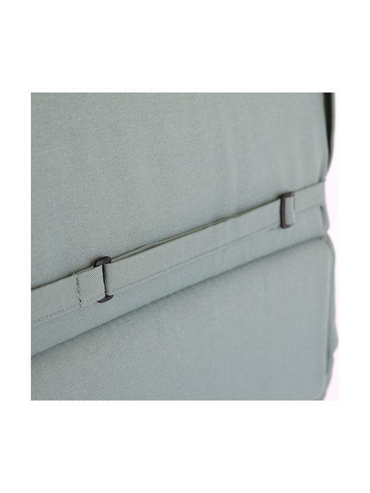 Ravelia Waterproof Garden Chair Cushion with Backrest Mint 50x120cm