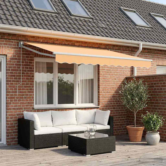 vidaXL Markisenstoff Beiges 2x3.5m