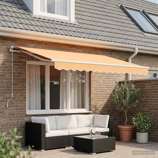 vidaXL Awning Fabric Beige 2.5x3.5m