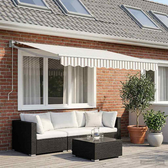 vidaXL Grey Awning Fabric 2x3.5m