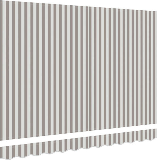 vidaXL Grey Awning Fabric 2x3.5m