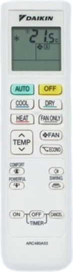 Daikin Sensira Κλιματιστικό Inverter 12000 BTU A++/A+ με WiFi