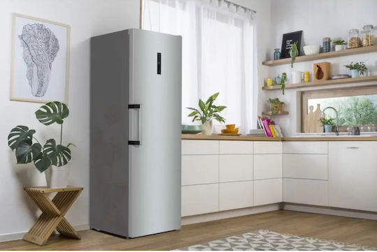Gorenje Kühlschrank für Lagerung 398Es H185xB59.5xT66.3cm. Inox R619EAXL6