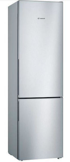 Bosch Ψυγειοκαταψύκτης 343lt Υ201xΠ60xΒ65εκ. Inox KGV39VLEAS