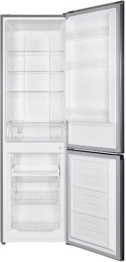 Davoline Хладилник с Фризер 253л Total NoFrost В180xШ54xД60см Черен CFX 253 BL