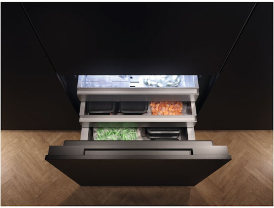 Miele Frigider-Congelator Încorporabil 476L NoFrost Înălțime 212.3xLățime 75.6xAdâncime 60.8cm Gri MasterCool