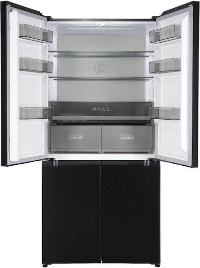 Heinner 505lt Total NoFrost Î190.2xL90.5xA59.7cm. Inox HSBS-HM505MDSINFDXE++
