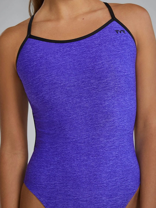 Activewear Swimsuit Purple