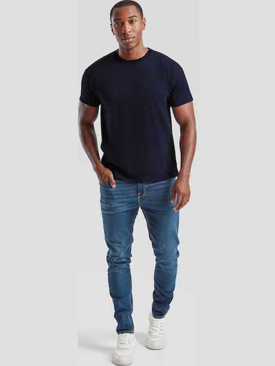 Fruit of the Loom Tricou Promoțional Unisex Albastru Marin Închis