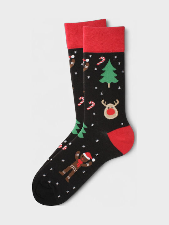 Soma Weihnachten Socken Schwarz Soma Weihnachten Socken Schwarz