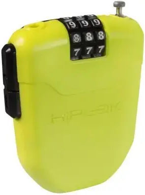Hiplok Fx Cable Lock Color Red Lock Type Combination Length 100cm