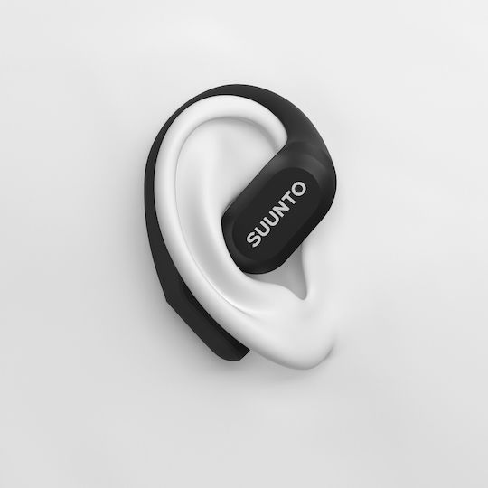 Suunto Spark Open Ear Bluetooth Безжични Слушалки с Устойчивост на Изпотяване и Калъф за Зареждане Черни