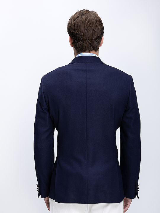 Winter Herrenanzugsjacke Blau