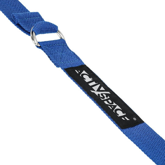 Centură Yoga Durabilă 300x3.8cm Albastră