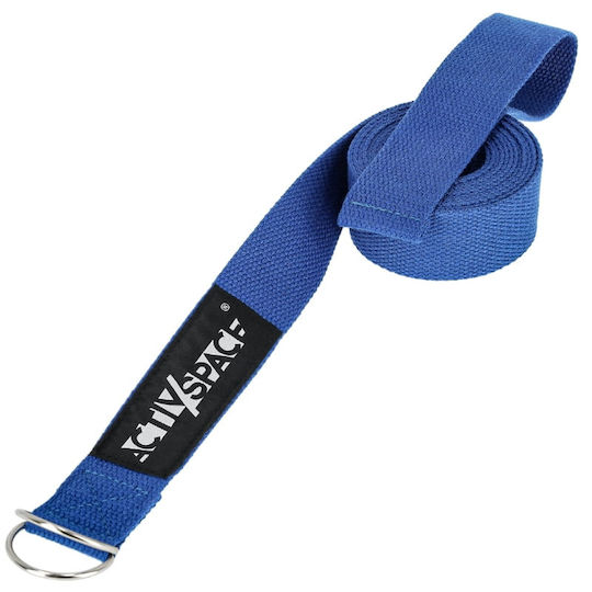 Centură Yoga Durabilă 300x3.8cm Albastră