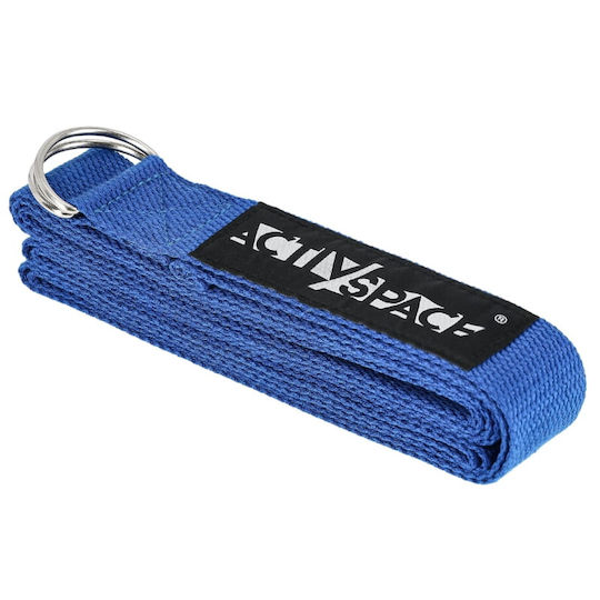 Centură Yoga Durabilă 300x3.8cm Albastră
