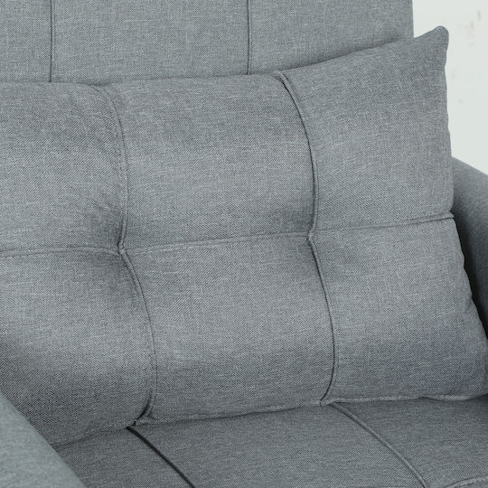 Relax Armchair Grey 69x82x85cm