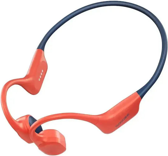Doogee BoneBeat Swim Костнопроводими Bluetooth Безжични Слушалки с Устойчивост на Изпотяване Червени