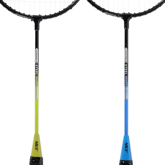 Nils Badminton Schläger Set 4 Stück