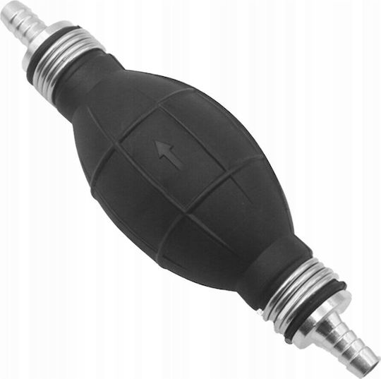 Manuelle Kraftstoffpumpe Mit Gummiblase Ventil 8 Mm Silver