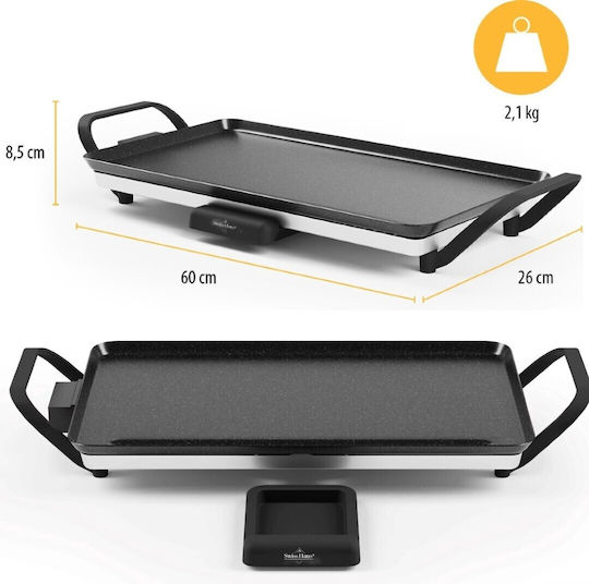 Swiss Haus Teppanyaki Πλάκα Ψησίματος 46x26εκ.