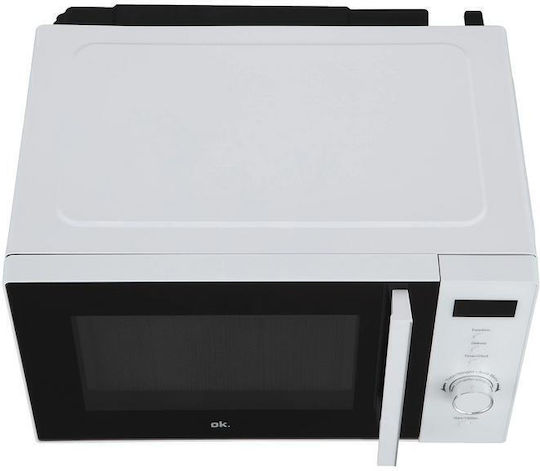 OK. Omwc 2324 Dw Микровълнова фурна с Грил 23 л Бяла