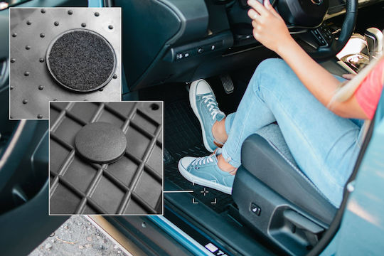 Vorderseite Gummi Fußmatten Klein EINS One III Hatchback Von 2014 Bis 2024
