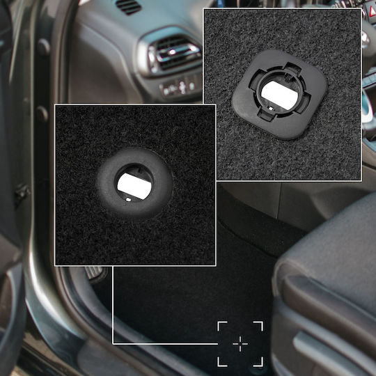 Basic Velour Vorderseite Auto Fußmatten Honda CR-V V SUV 2018