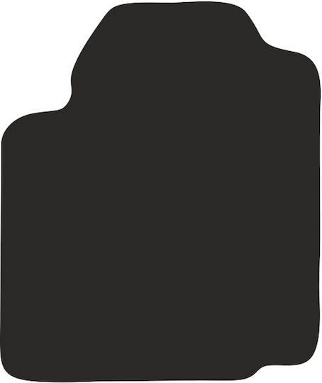 Nylon Driver Mat Ford Fiesta Mk5 Hatchback 1999-2002 Rubberized Driver Mat