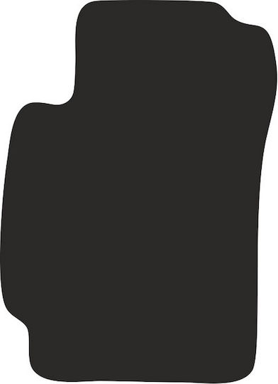 Polyamide Driver Mat Honda Hr-v I Crossover 1999-2006 Rubberized Driver Mat