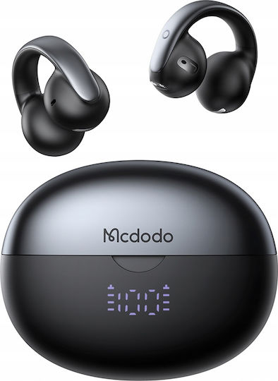 Mcdodo Air O3 In-ear Bluetooth Handsfree Ακουστικά με Θήκη Φόρτισης Μαύρα