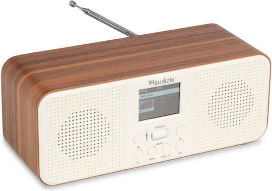 Audizio SOSPA1341 Επιτραπέζιο Ραδιόφωνο με Bluetooth Creme
