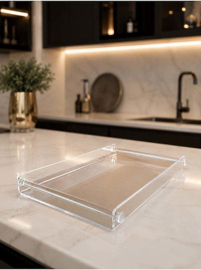 SteweHome Plastic Serving Tray 20x26cm