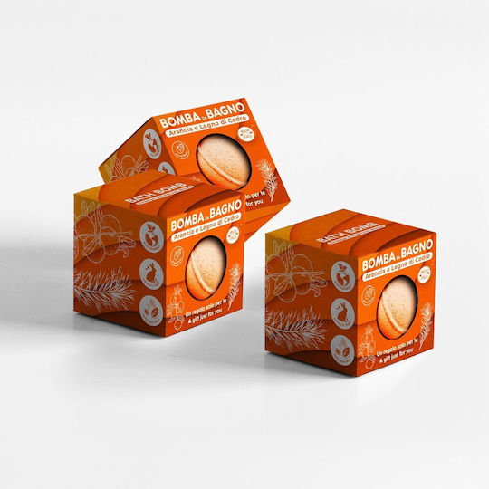 Badebomben Orange & Zeder Brand Italia 100g