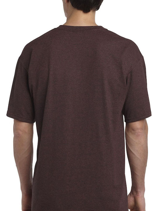 Gildan Ανδρικό Διαφημιστικό T-shirt Κοντομάνικο Russet