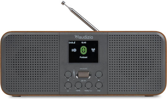 Audizio SOSPA1343 Επιτραπέζιο Ραδιόφωνο με Bluetooth Creme