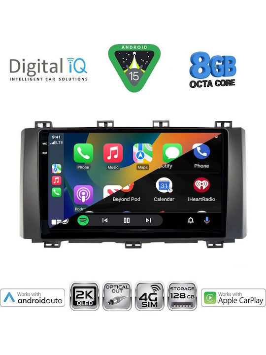 Digital IQ Sistem Audio Auto Pentru Seat Ateca 2017 (Bluetooth/USB/Wi-Fi/GPS/Apple CarPlay/Android Auto) Cu Ecran Tactil 9"