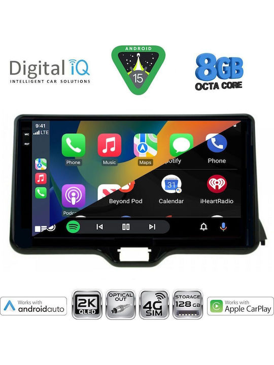 Digital IQ Car Audio System for Toyota Yaris Mazda 2 2020 with Touch Screen 10 inches DIGITAL IQ BXK 20738 CPAA